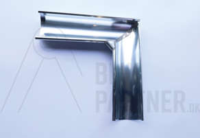 Gering, 1/2 rund, indv. 280(11"), 90°, Zink, VM Blank, 0,70