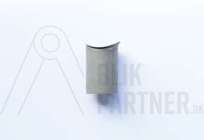 Studs, 1/2 rund, 280(11"), ø76, Zink, VM Quartz, 0,70