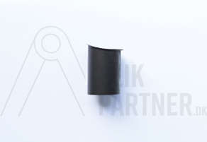 Studs, 1/4 rund, 400, ø76, Zink, VM Anthra, 0,70